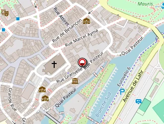 Carte de Mega Danse à Dole