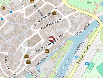 Carte de Fromagerie Comtoise à Dole