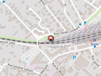 Carte de Escaliers Flin à Dole