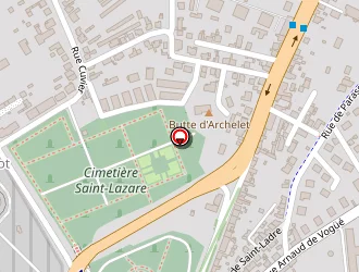 Carte de Central Garage à Bourges