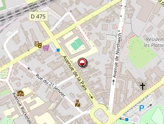 Carte de San Diego à Dole