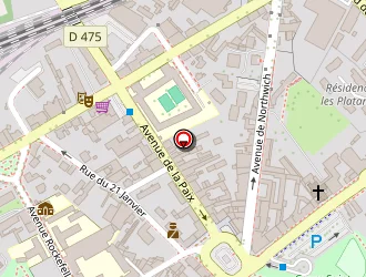 Carte de Micheli William à Dole