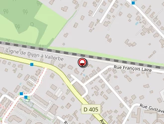 Carte de Abris De Nuit à Dole