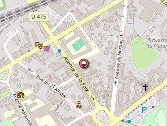 Carte de Les Services De Claudine à Dole