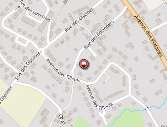 Carte de Garreau Robert à Perrusson