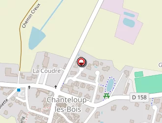 Carte de Ecole Ogec à Chanteloup-les-bois