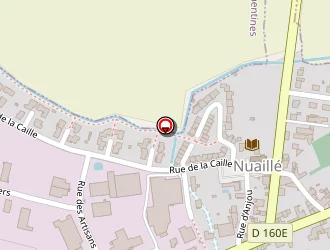 Carte de Hôtel Des Biches à Nuaillé