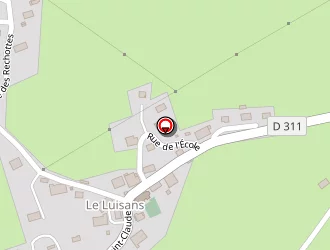 Carte de Auberge Du Tuyé à Fournets-luisans