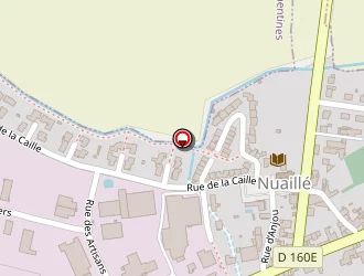 Carte de Circuits De Randonnée à Nuaillé