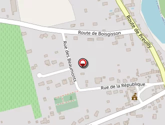 Carte de Bugeon à Preuilly