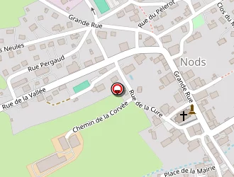 Carte de Ecole Intercommunale à Nods