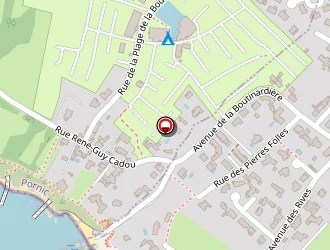 Carte de Les Courlis à Pornic