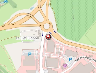 Carte de Mc Donald's à Clisson