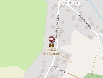 Carte de Scierie De Falletans à Falletans