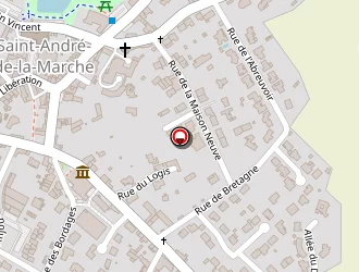 Carte de Complexe Sportif à Saint-andré-de-la-marche