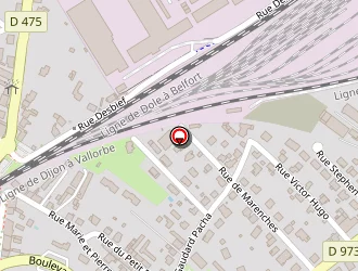 Carte de Société Précifil à Dole