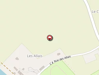 Carte de Camping Les Allais à Trogues