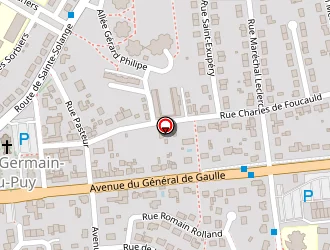 Carte de Dhl Freight à Sausheim