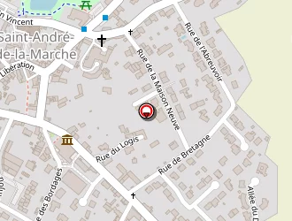 Carte de Espace Cloture à Saint-andré-de-la-marche