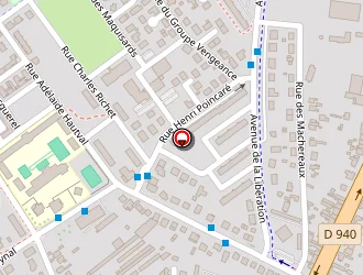 Carte de Centre Communal Action à Bourges