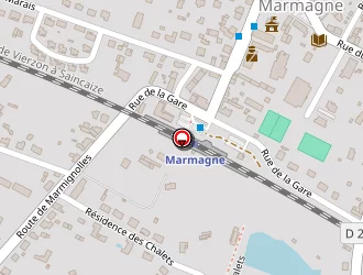 Carte de Sas Neuilly à Marmagne