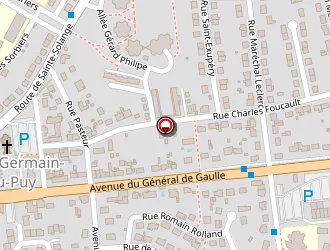 Carte de La Poste à Saint-germain-du-puy