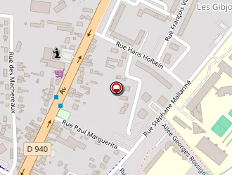 Carte de Société Générale à Bourges