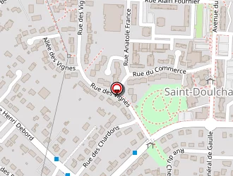 Carte de La Poste à Saint-doulchard