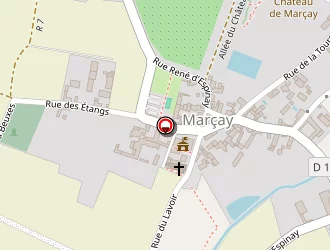 Carte de Ménard Guy à Marçay