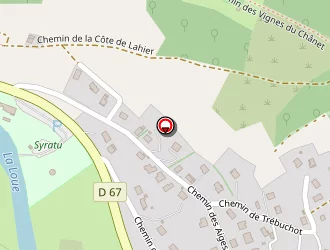 Carte de Canoë Café à Ornans