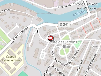 Carte de Chevrey Robert à Ornans