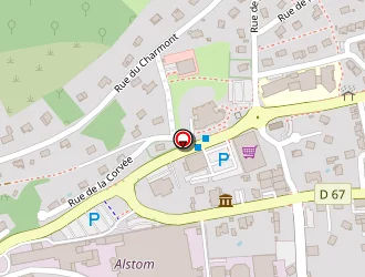 Carte de Psii à Ornans