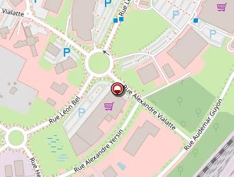 Carte de Doras à Dole