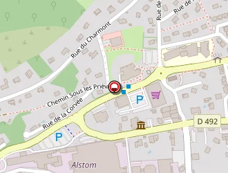 Carte de Garage Perrot à Ornans