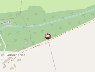 Carte de Des Cabards (earl) à Lazenay