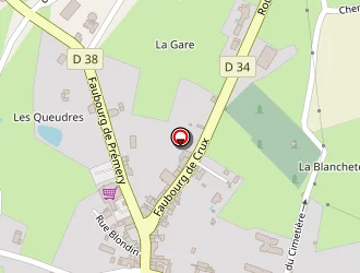 Carte de Poirier Claude à Saint-saulge