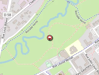 Carte de Centre Associatif Hameau à Bourges