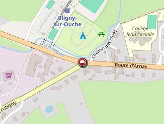Carte de Jakubiec (dominique) à Bligny-sur-ouche