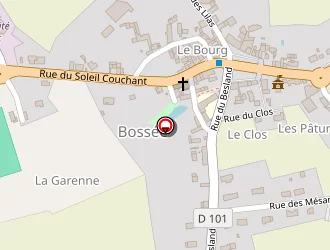 Carte de Distrilampe à Bossée