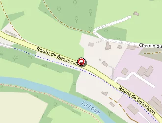 Carte de Doras à Ornans