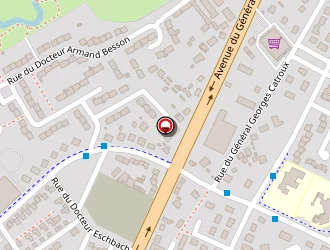 Carte de Bougard à Bourges