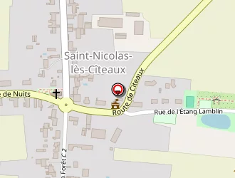 Carte de Papin à Saint-nicolas-lès-cîteaux