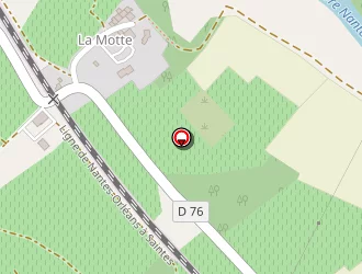 Carte de Domaine Du Bourdonneau à Gorges