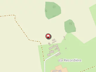 Carte de Poitou à Loché-sur-indrois