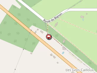 Carte de Les Gros Cailloux à Bignon (le)