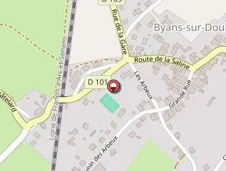 Carte de Complexe Sportif à Byans-sur-doubs