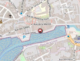 Carte de Hôtel Beau Soleil à Pornic