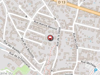 Carte de Prou à Pornic