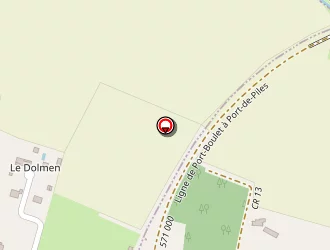 Carte de Le Moulin De Saussaye à Crouzilles