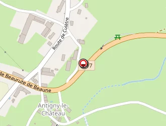 Carte de Le Chateau D Antigny à Foissy